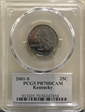 2001-S 25C Kentucky PR70DCAM