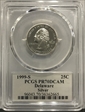 1999-S 25C Delaware Silver PR70DCAM