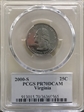 2000-S 25C Virginia PR70DCAM
