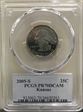 2005-S 25C Kansas PR70DCAM