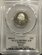 2004-S 25C Michigan Silver PR70DCAM