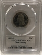 1999-S 25C New Jersey PR70DCAM