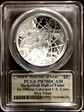 2020-P $1 Basketball Hall of Fame 1st Official Colorized U.S. Coins FDI Dick Vilate PR70DCAM