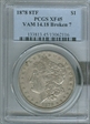 1878 8TF $1 VAM 14.18, Broken 7 XF45