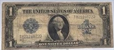 1923 $1 One Silver Saddleback Dollar 
