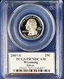 2007-S 25C Wyoming Silver PR70DCAM