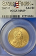 2007-P SAC$1 Satin Finish SP69