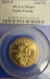 2005-P SAC$1 Satin Finish SP69