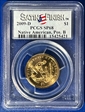 2009-P $1 Native American, Pos. B Satin Finish SP68
