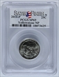 2010-P 25C Yellowstone NP Satin Finish SP69