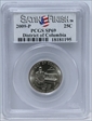 2009-P 25C District of Columbia Satin Finish SP69