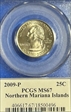 2009-P 25C Northern Mariana Islands MS67