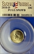 2010-D 10C Satin Finish SP69FB