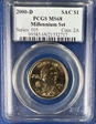 2000-D SAC$1 Millennium Set MS68