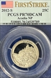 2012-S 25C Acadia NP First Strike PR70DCAM