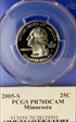2005-S 25C Minnesota PR70DCAM