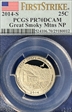 2014-S 25C Great Smoky Mtns NP First Strike PR70DCAM