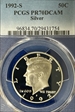 1992-S 50C Silver PR70DCAM