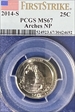 2014-S 25C Arches NP First Strike MS67