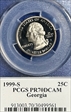 1999-S 25C Georgia PR70DCAM