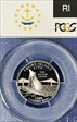 2001-S 25C Rhode Island PR70DCAM