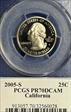 2005-S 25C California PR70DCAM