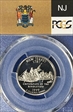 1999-S 25C New Jersey PR70DCAM