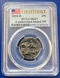 2018-D 25C Cumberland Island NP First Strike MS67