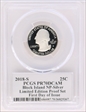 2018-S 25C Block Island NP-Silver Limited Edition Proof Set - FDI Cleveland Torch PR70DCAM