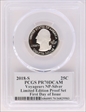 2018-S 25C Voyageurs NP-Silver Limited Edition Proof Set - FDI Cleveland Torch PR70DCAM