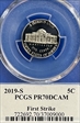 2019-S 5C First Strike Cleveland Eagle with Sun PR70DCAM