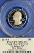 2019-S 25C Frank Church River of No Return NP First Strike Cleveland Eagle with Sun PR70DCAM