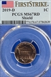 2019-D 1C Shield  First Strike MS67RD