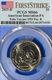 2019-D $1 American Innovation PA Polio Vaccine 1953 Pos. B First Strike MS66