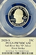 2020-S 25C Salt River Bay NP -Silver First Strike Cleveland Eagle with sun PR70DCAM