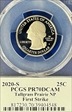 2020-S 25C Tallgrass Prairie NP First Strike Cleveland Eagle with Sun PR70DCAM