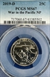 2019-D 25C War in the Pacific NP MS67