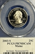 2003-S 25C Maine PR70DCAM