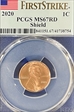 2020 1C Shield First Strike MS67RD