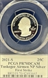 2021-S 25C Tuskegee Airmen NP Silver First Strike Cleveland Eagle with Sun PR70DCAM