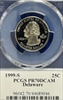 1999-S 25C Delaware PR70DCAM