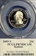 2005-S 25C Kansas PR70DCAM
