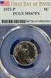 2022-P 5C First Day of Issue MS67FS