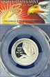 2022-S 25C Anna May Wong-Silver First Strike Cleveland Eagle with Sun PR70DCAM