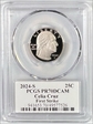 2024-S 25C Celia Cruz First Strike  Cleveland Eagle with Sun PR70DCAM
