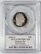 2024-S 25C Zitkala-Ša First Strike  Cleveland Eagle with Sun PR70DCAM