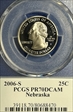 2006-S 25C Nebraska PR70DCAM