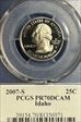 2007-S 25C Idaho PR70DCAM