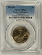 2016-D $1 Native American, Position A MS67