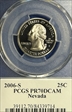 2006-S 25C Nevada PR70DCAM